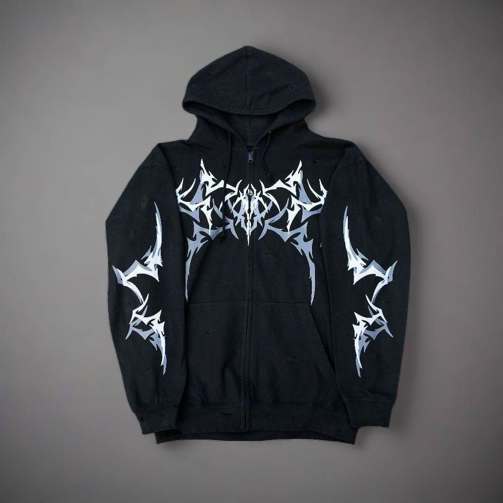 VØIDHEART ZIP HOODIE