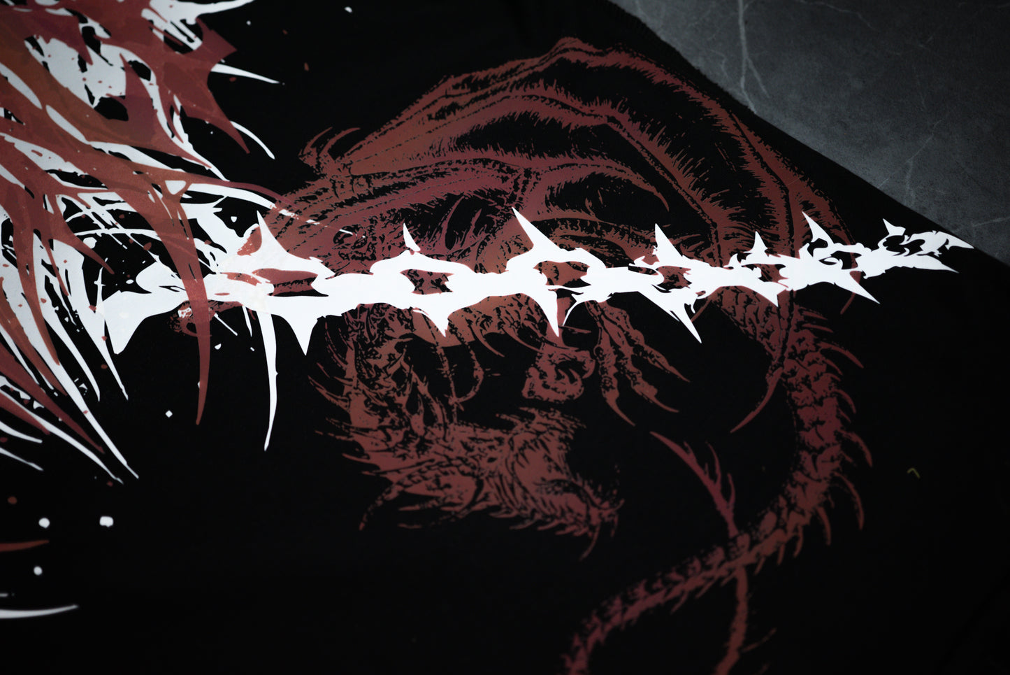 CRIMSON PSYCHO TEE BLACK