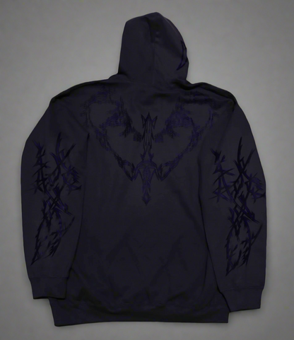 DYSTOPIA HOODIE GREY