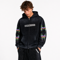 RED TRACE ZIP UP