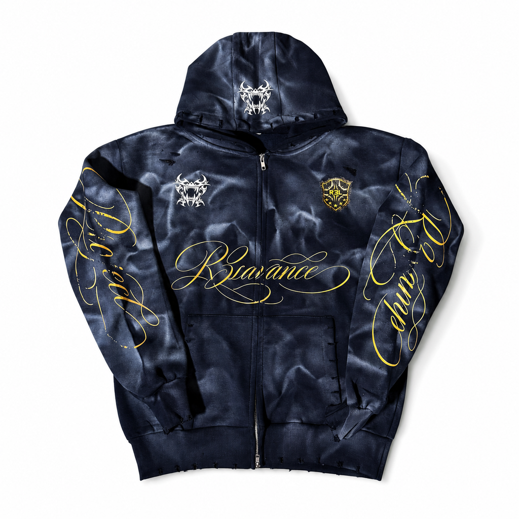 BRAZIL SMOKE ZIP UP