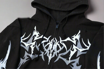 VØIDHEART ZIP HOODIE