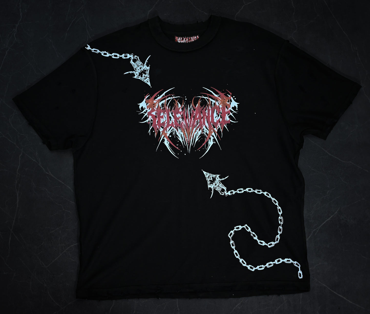 CRIMSON PSYCHO TEE BLACK