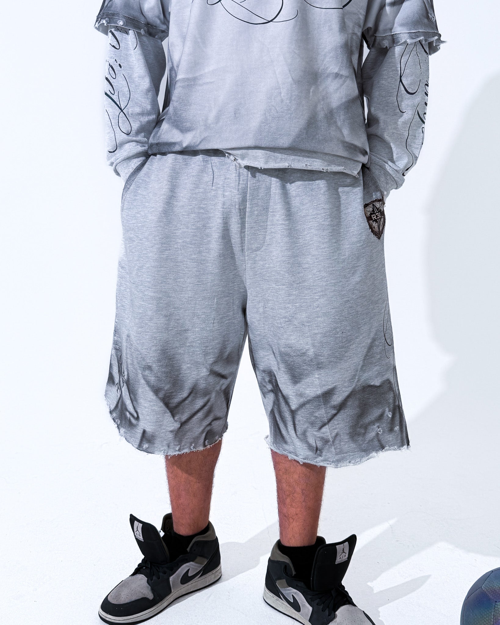 ENGLAND ORIGIN BAGGY SHORTS