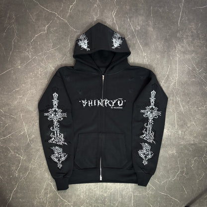 SHINRYU zip-up