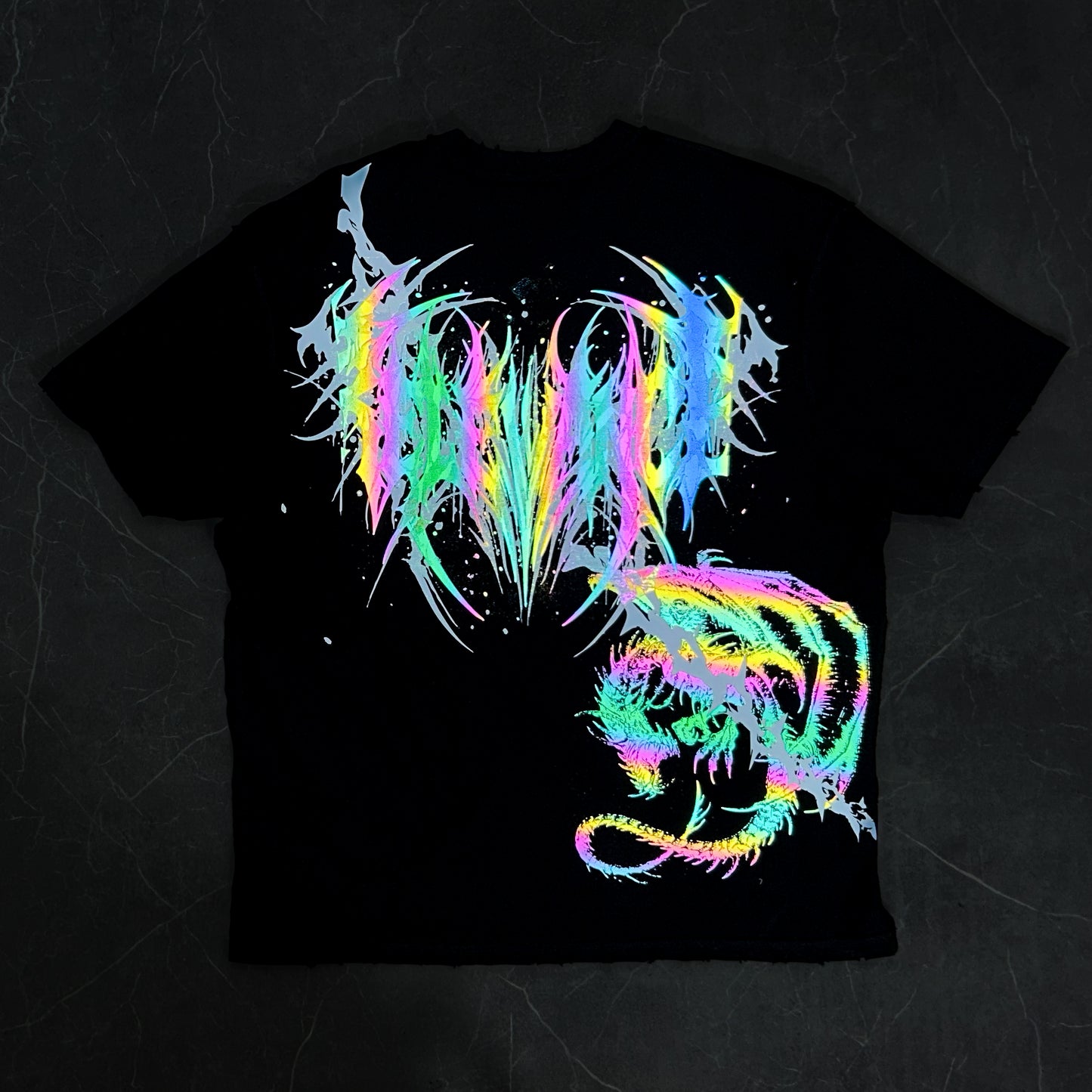 CRIMSON PSYCHO TEE BLACK