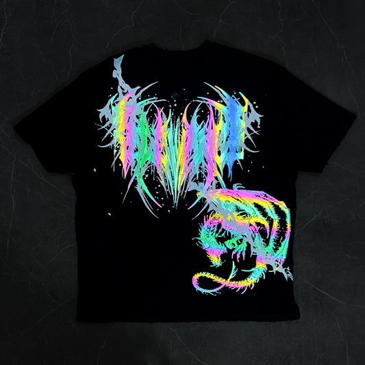 CRIMSON PSYCHO TEE BLACK