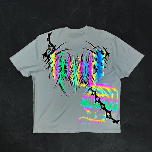 CRIMSON PSYCHO TEE WHITE