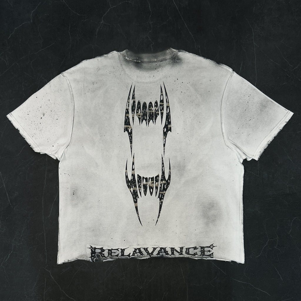 VAMP REVERSIBLE TEE WHITE