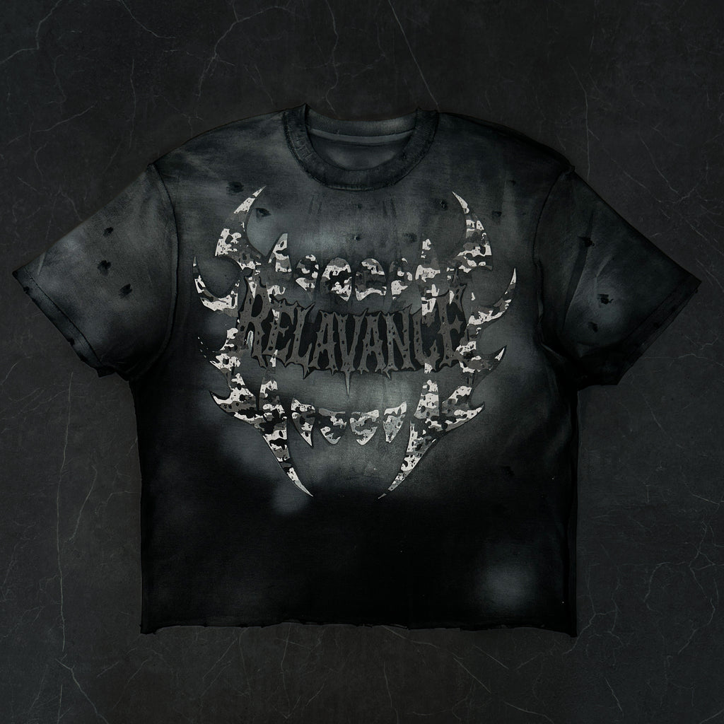 VAMP REVERSIBLE TEE BLACK