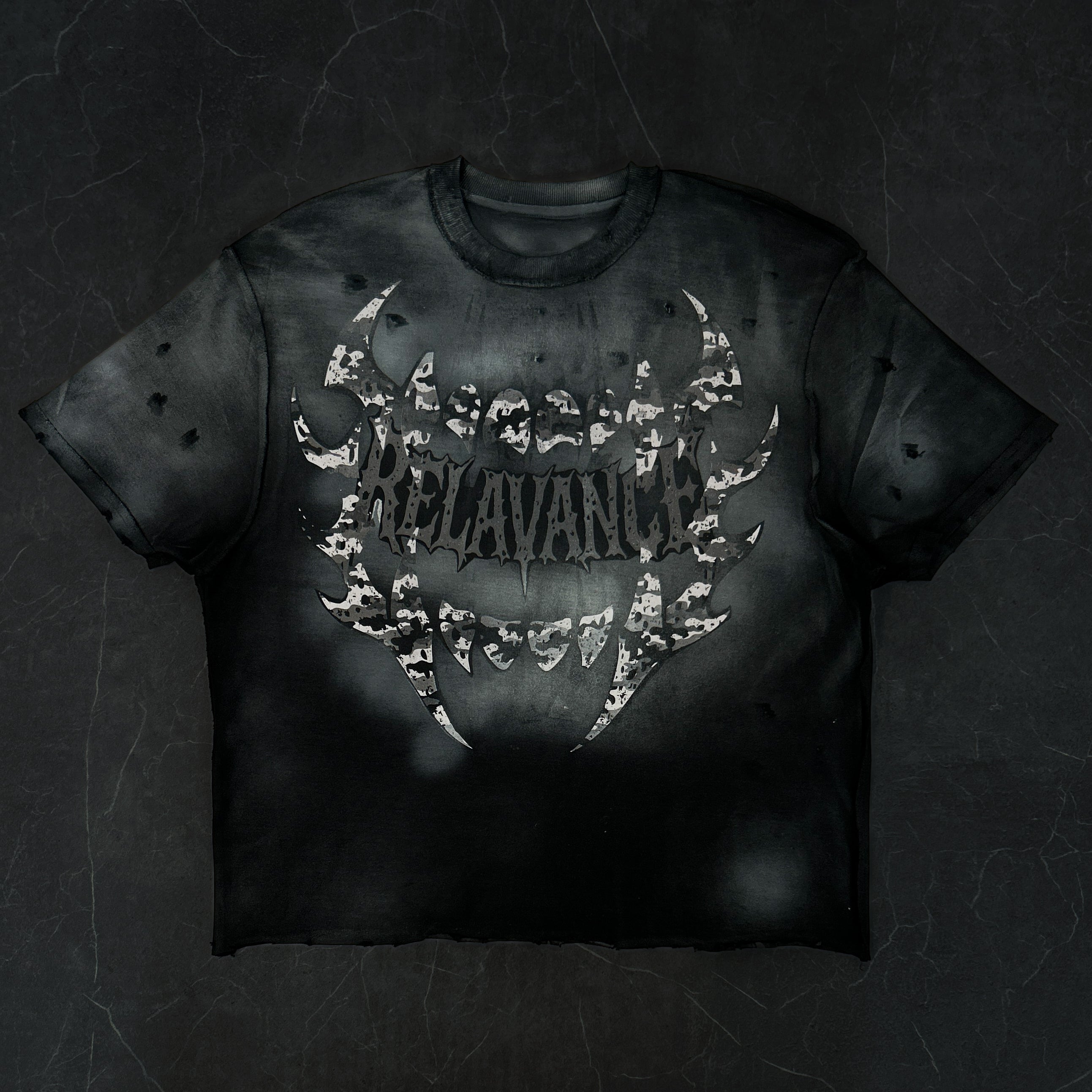 VAMP REVERSIBLE TEE BLACK