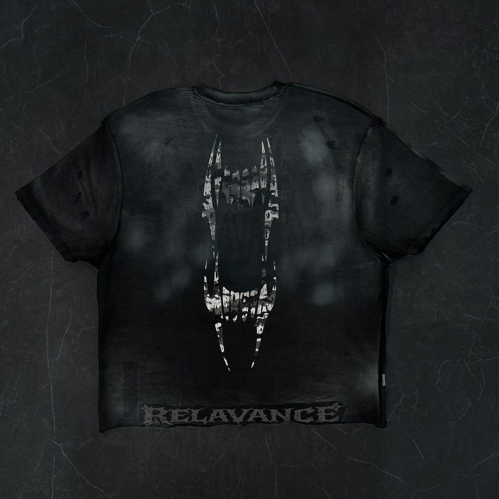 VAMP REVERSIBLE TEE BLACK