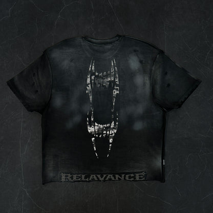 VAMP REVERSIBLE TEE BLACK