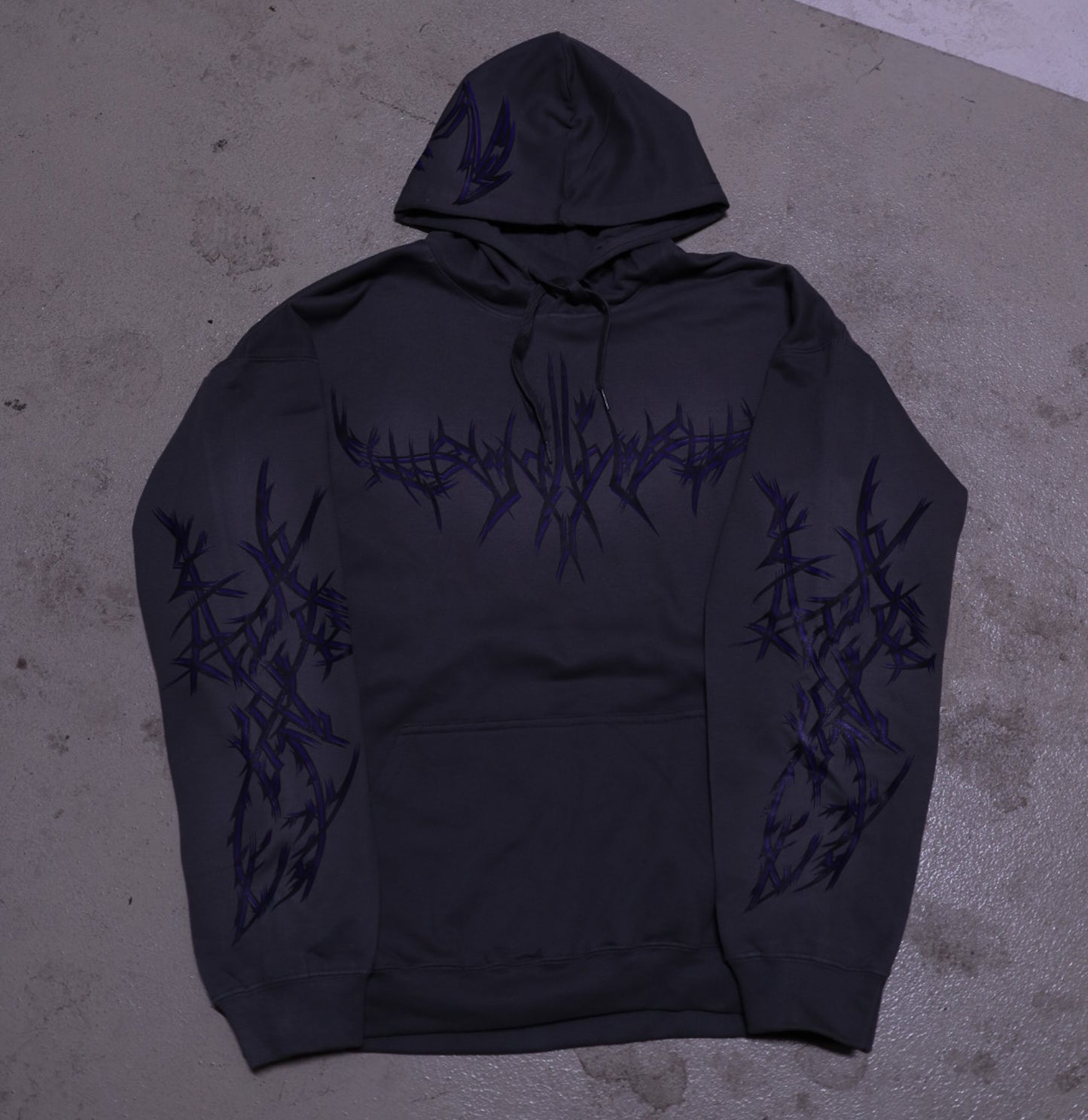 DYSTOPIA HOODIE GREY