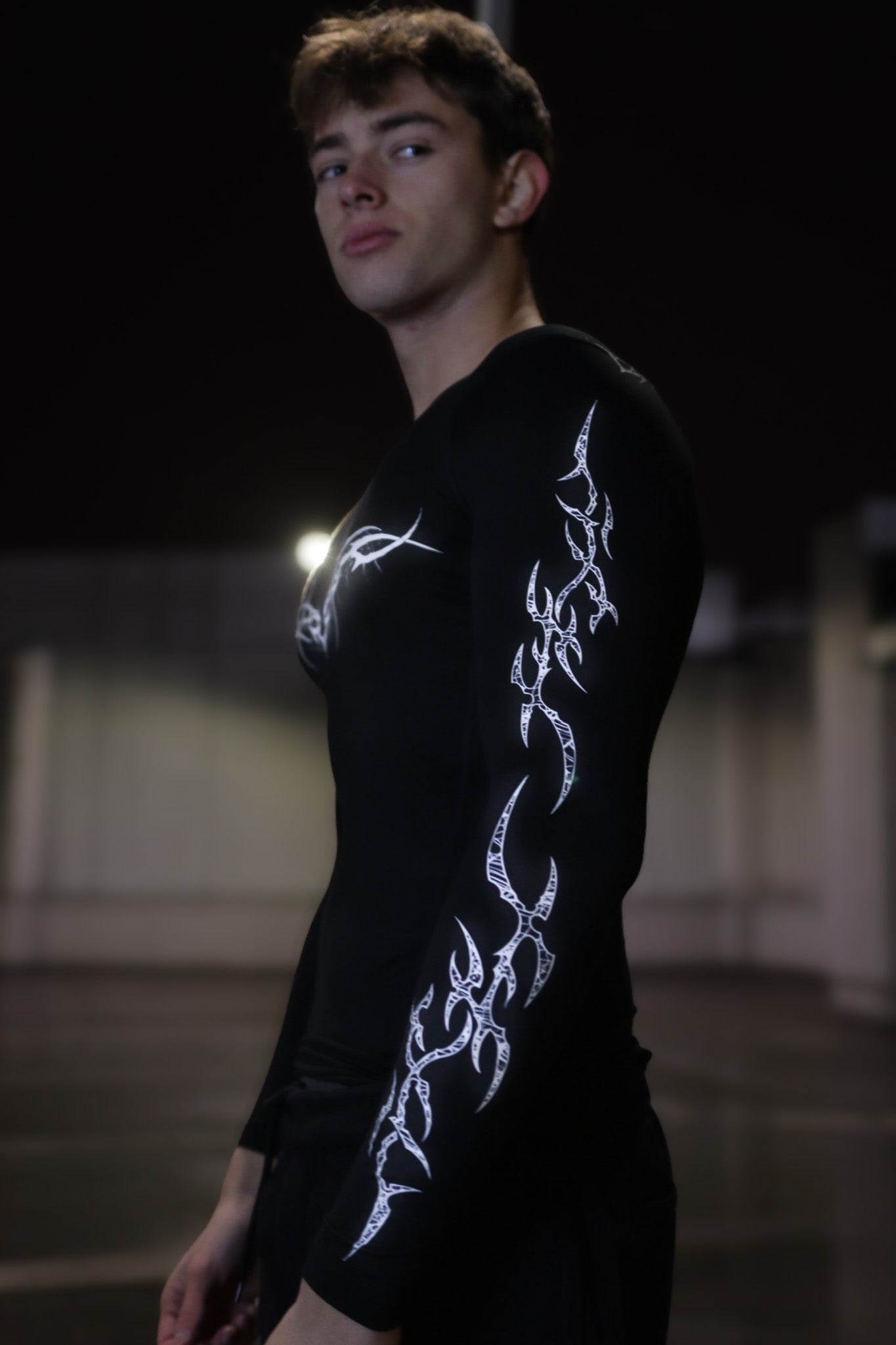 WEBBED COMPRESSION TEE