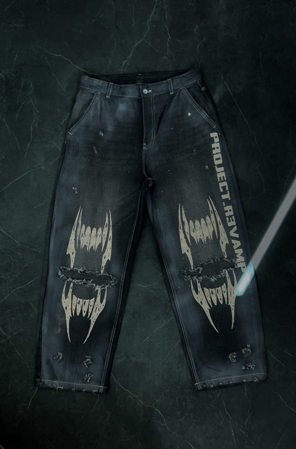 BLOODRELIC REFLECTIVE JEANS