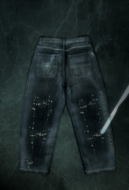 BLOODRELIC REFLECTIVE JEANS