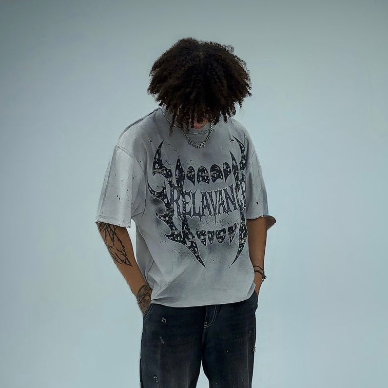 VAMP REVERSIBLE TEE WHITE