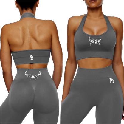 SINNER SPORTS BRA AND LEGGINGS SET