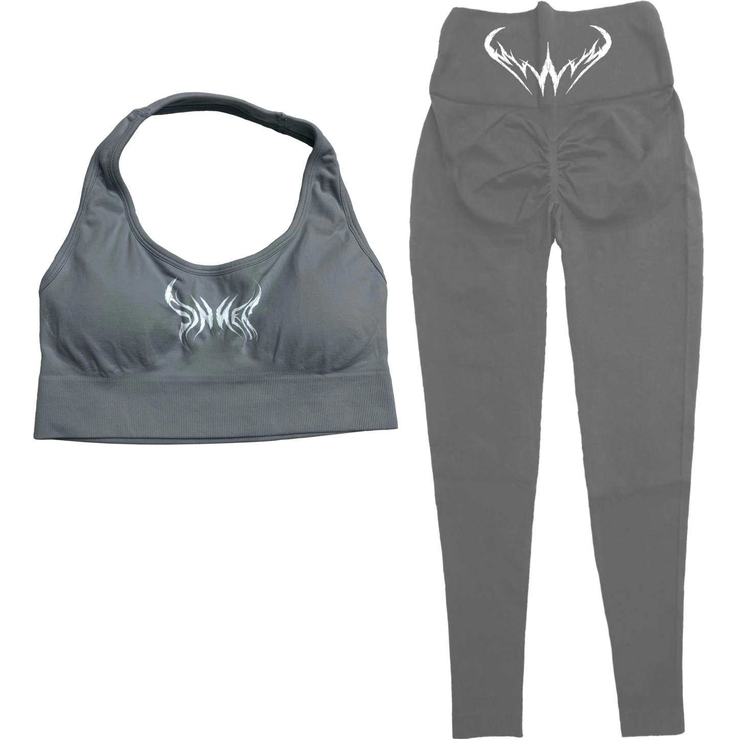 SINNER SPORTS BRA AND LEGGINGS SET