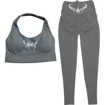 SINNER SPORTS BRA AND LEGGINGS SET