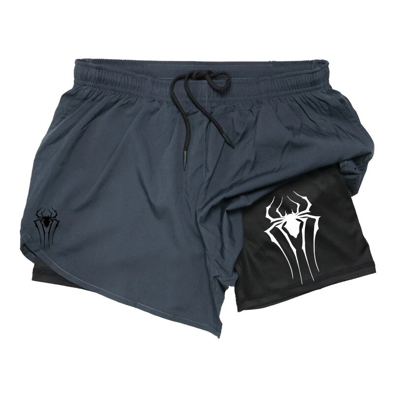 Spider men's shorts