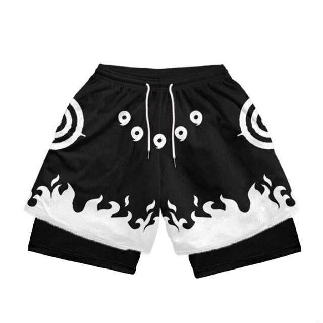 Six Paths Naruto men's shorts